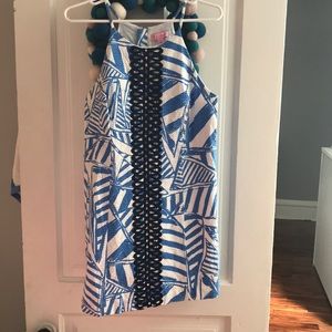 Lilly Pulitzer sz 10 Blue/white dress